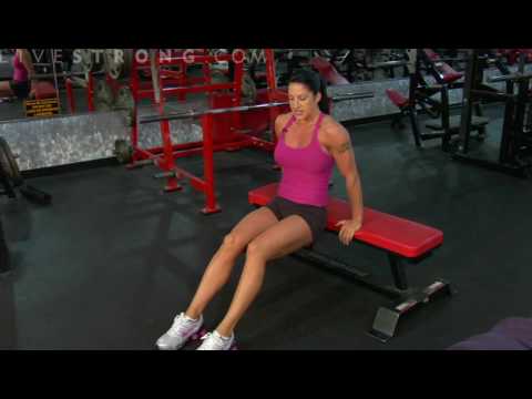 How to Do Triceps Bench Dips