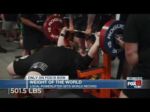 Weight of the World: Tri-State powerlifter sets world record