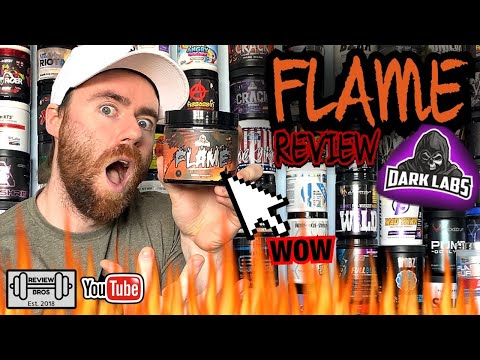 DO YOU WANT THE TRUTH? FLAME PRE WORKOUT COMPREHENSIVE REVIEW | DARK LABS NEW PREWORKOUT 🔥🔥