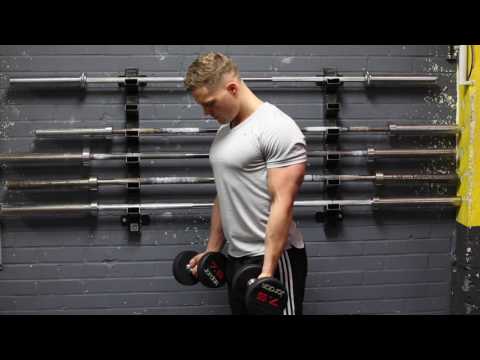 Dumbbell Drag Curl