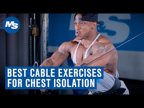 Try This: Best Cable Exercises For Chest Isolation w/ Brandon Hendrickson