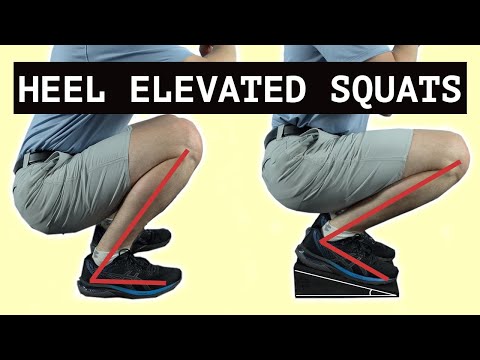 Why You Should Do Heel Elevated Squats - COMPLETE GUIDE (Benefits, Demonstration, Explanation)- 2021