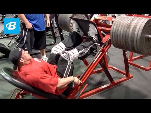 Jay Cutler&#039;s High-Volume Olympia Leg Workout | 2010 Road to the Olympia