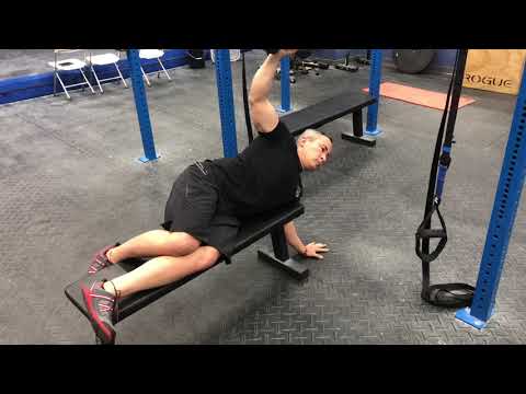 Side-Lying Dumbbell Rear-Delt Fly