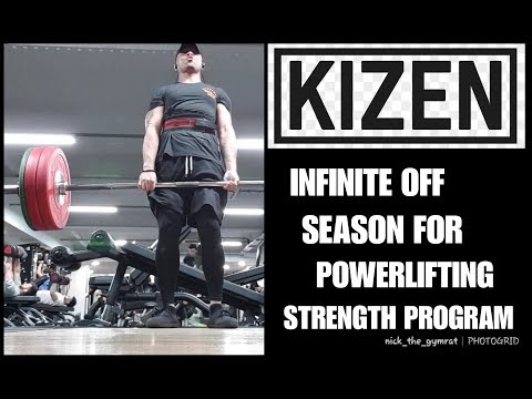 Kizen Infinite Off Season Powerlifting Program