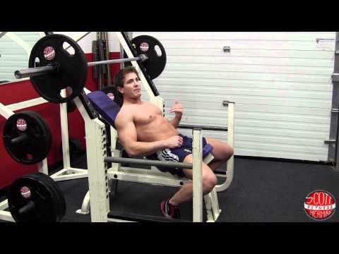 How To: Barbell Incline Chest Press