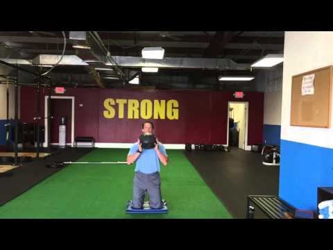 Kneeling Med Ball Slams