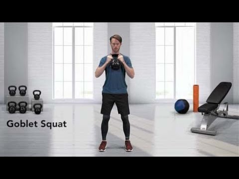 How to do a Kettlebell Goblet Squat