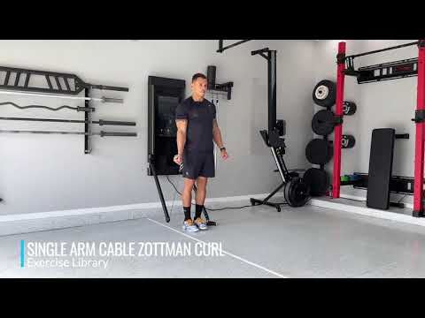 Single Arm Cable Zottman Curl