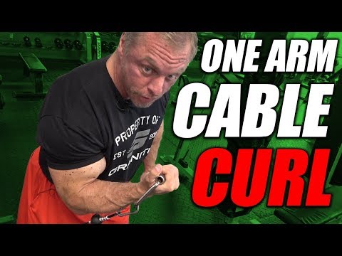 Exercise Index - One Arm Cable Curl