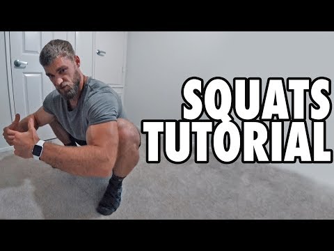 How to Perform the Bodyweight Squat - Exercise Tutorial
