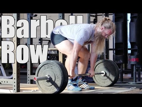 How To Barbell Row