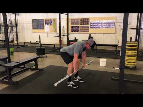 Barbell Bent Over Row