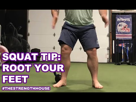 Squat Tip: Rooting Your Feet