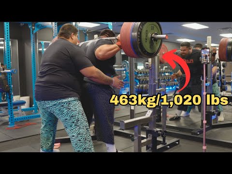 1,020 lb raw squat | Jesus &amp; Pablo Olivares