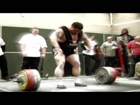 Andy Bolton 1008 lbs deadlift / 457.5kg World Record