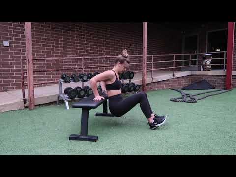 Tricep Bench Dips