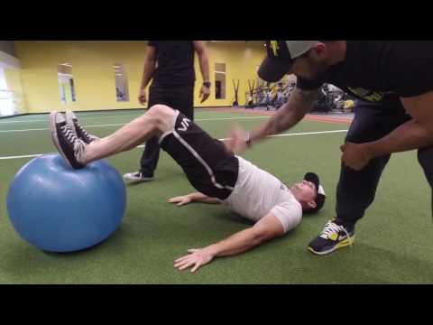 Build Your Hamstrings with the Stability Ball Leg Curl