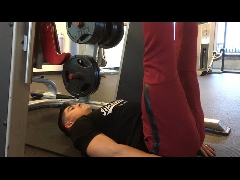 How to do the Vertical Leg Press using the Smith Machine