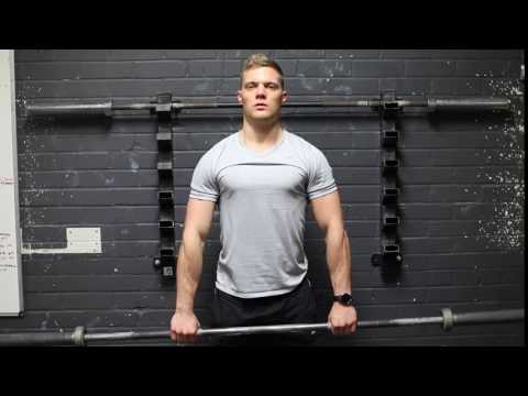 Wide Grip Upright Barbell Rows