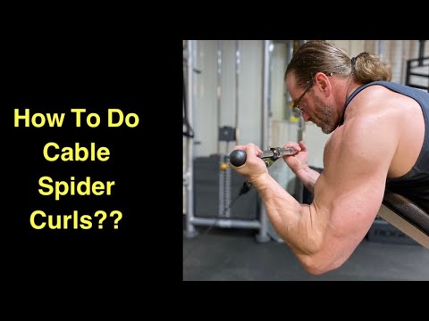 How To Do Cable Spider Curls? 💪