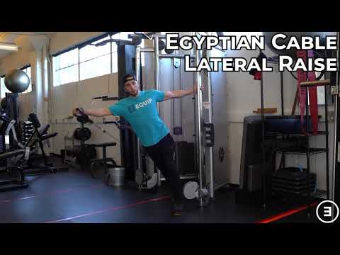 Egyptian Cable Lateral Raise