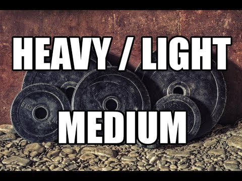 Heavy/Light/Medium Programming