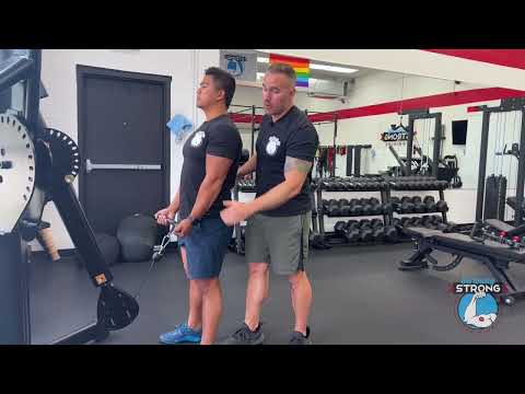 How to do EZ Bar Cable Curls for Bicep Growth