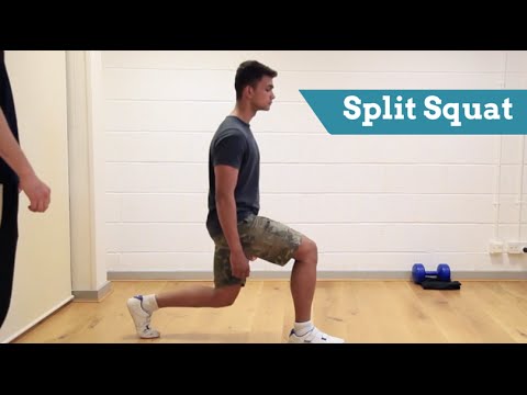 How to do the perfect SPLIT SQUAT: technique and common mistakes