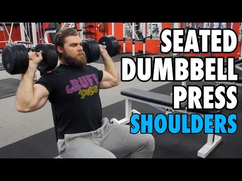 Seated Dumbbell Press | Shoulders | How-To Exercise Tutorial