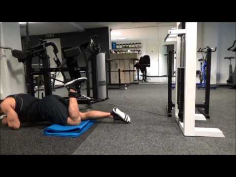 Lying Cable Leg Curl (Unilateral)