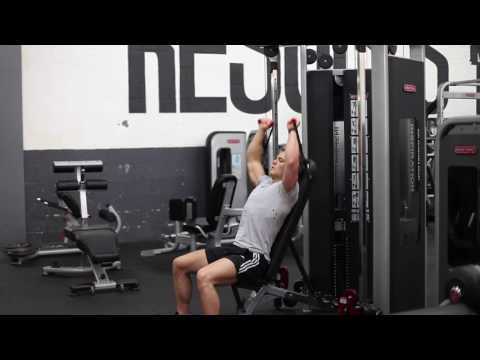 Seated Cable Shoulder Press