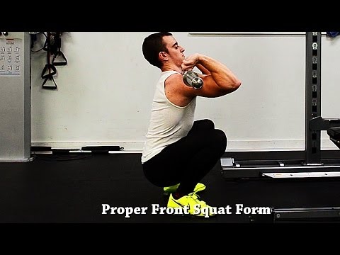 How To Front Squat With Proper Form