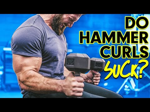 How To Do HAMMER CURLS For BIGGER BICEPS (THESE WORK!)