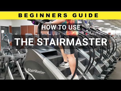 How To Properly Use The Stairmaster Cardio Exercise Machine for Most Effectiveness