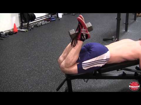 How To: Dumbbell Hamstring Curl