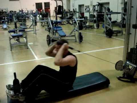 Cable Sit Up