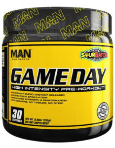 Man Sports Game Day Pre Workout