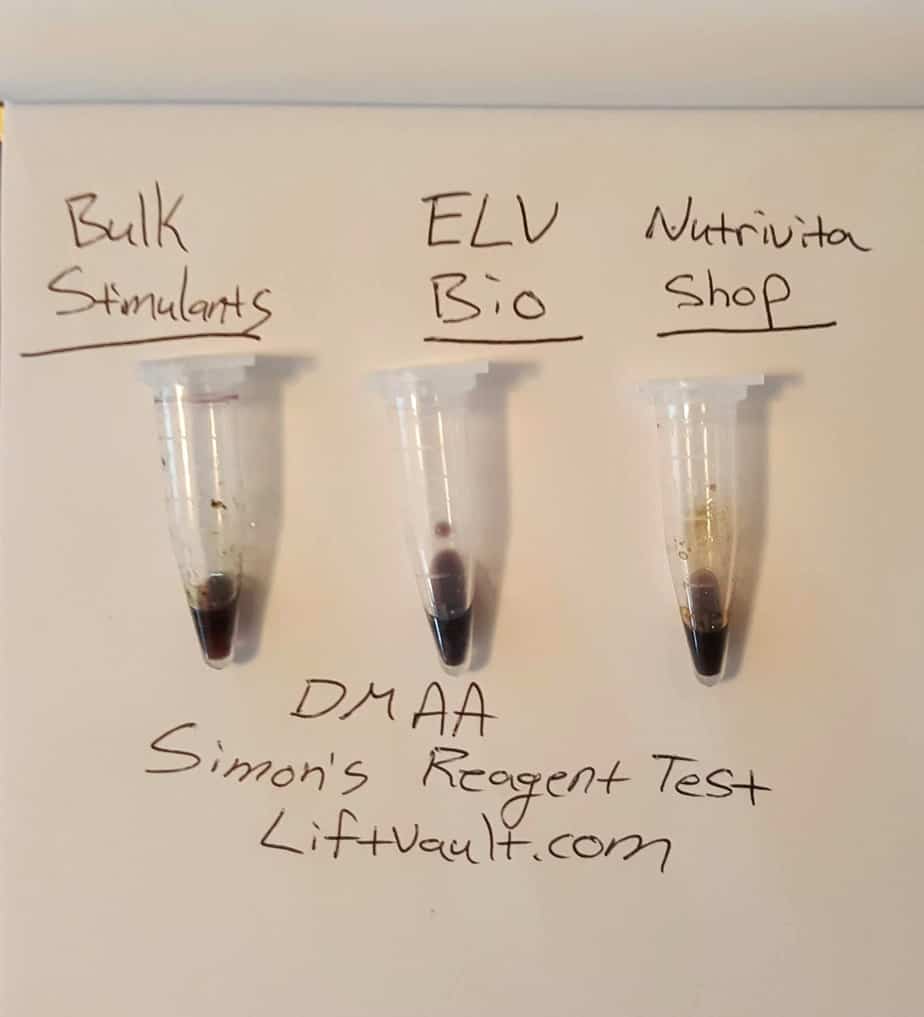 DMAA Simons Reagent Test