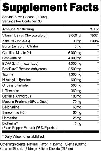 synephrine in pre workout