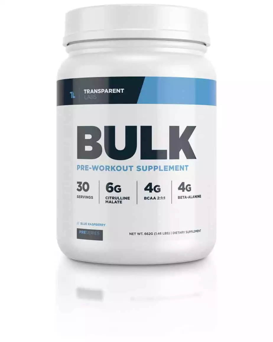 BULK Pre Workout - Transparent Labs