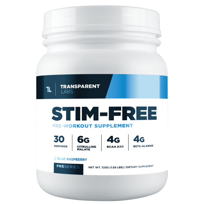 Stim Free Pre Workout - Transparent Labs