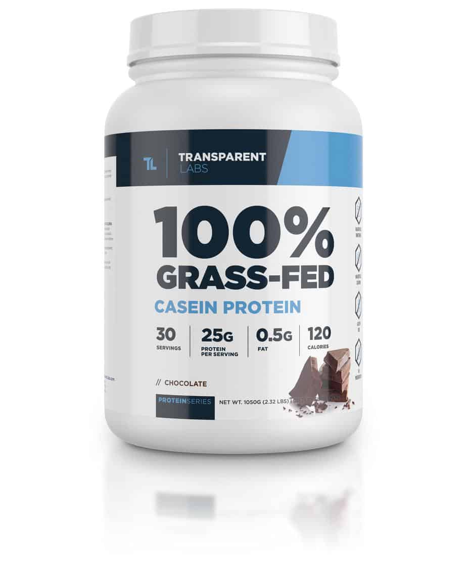 100% Grass-Fed Casein Protein - Transparent Labs