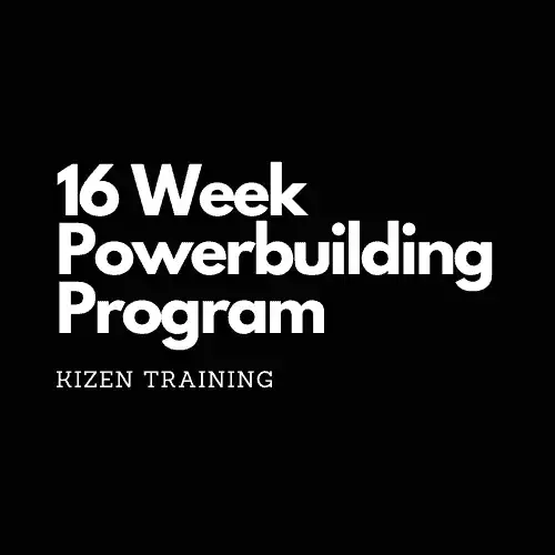 16 Week Powerbuilding Program | Kizen Training