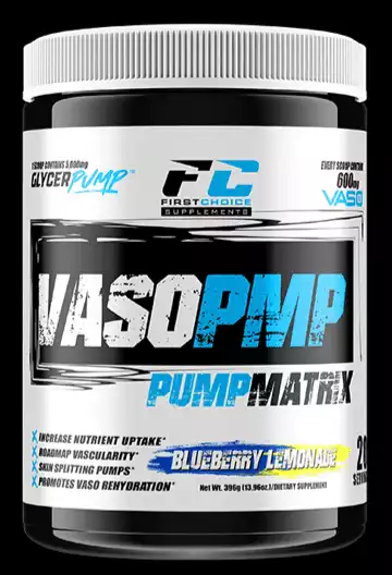 Vaso PMP Pre Workout - First Choice Supplements