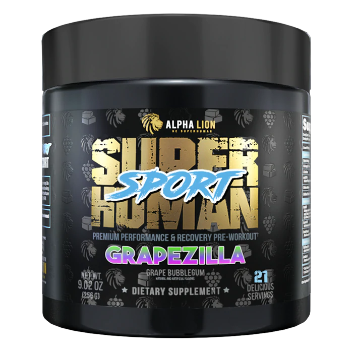 Superhuman Sport Pre-Workout - Alpha Lion