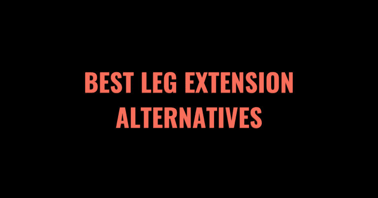Leg Extension Alternatives