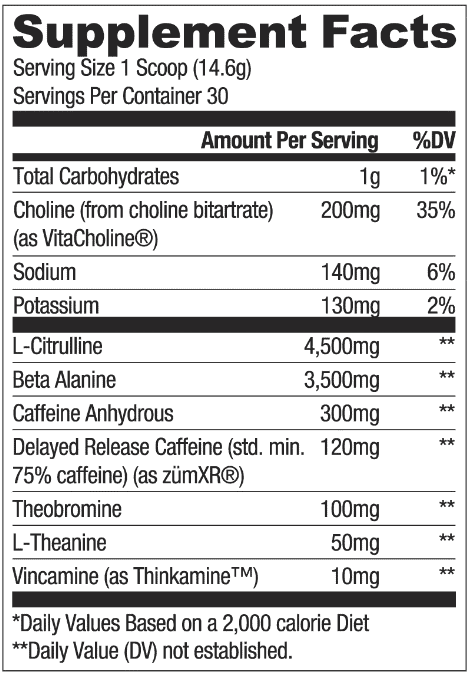 Loaded Pre Pre-Workout by Ryse Ingredients