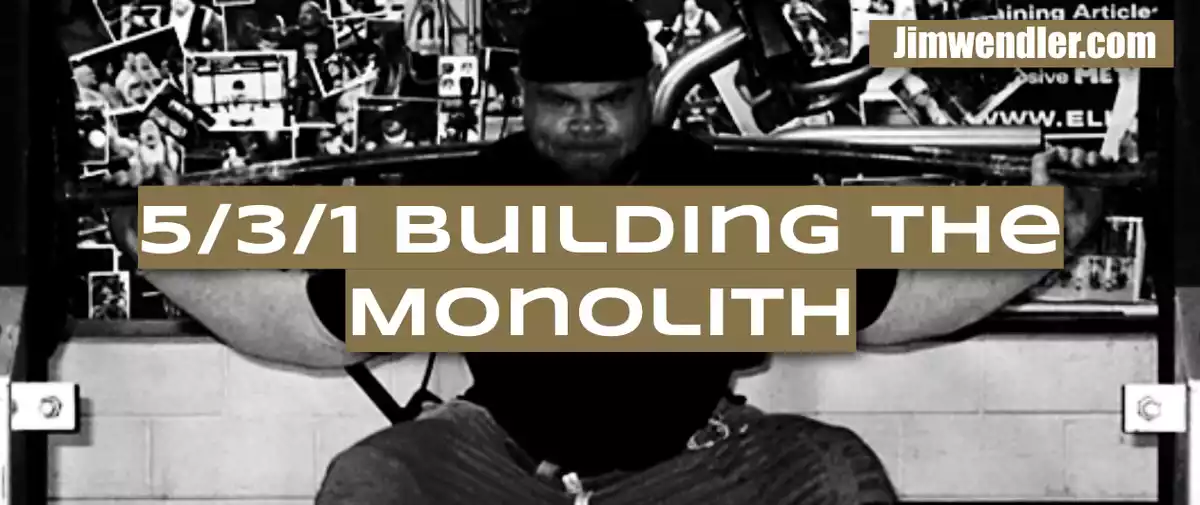 5/3/1 Building the Monolith - Boostcamp App