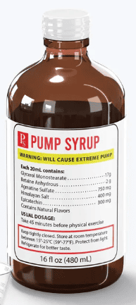 Pump Syrup | Jacked Labs Nutrition Cartel